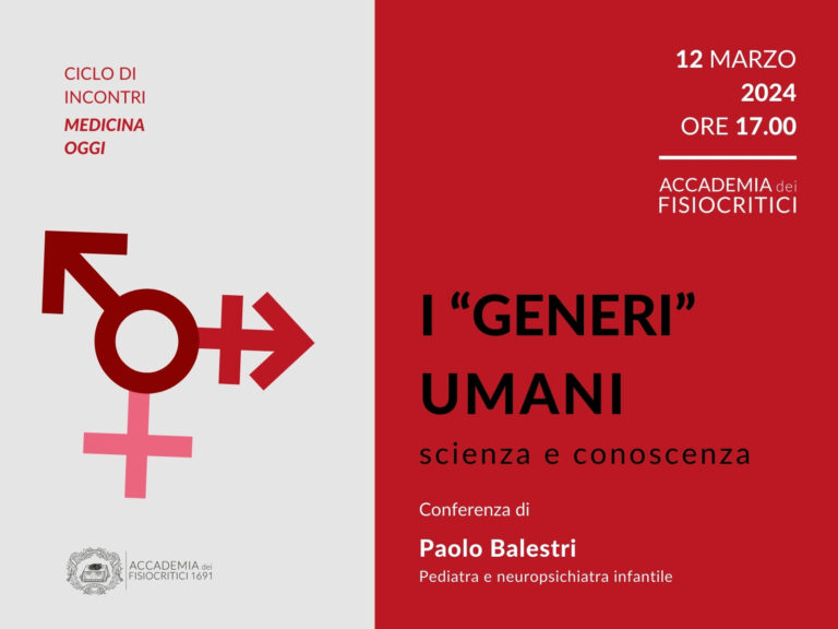 Conferenza I “generi” umani