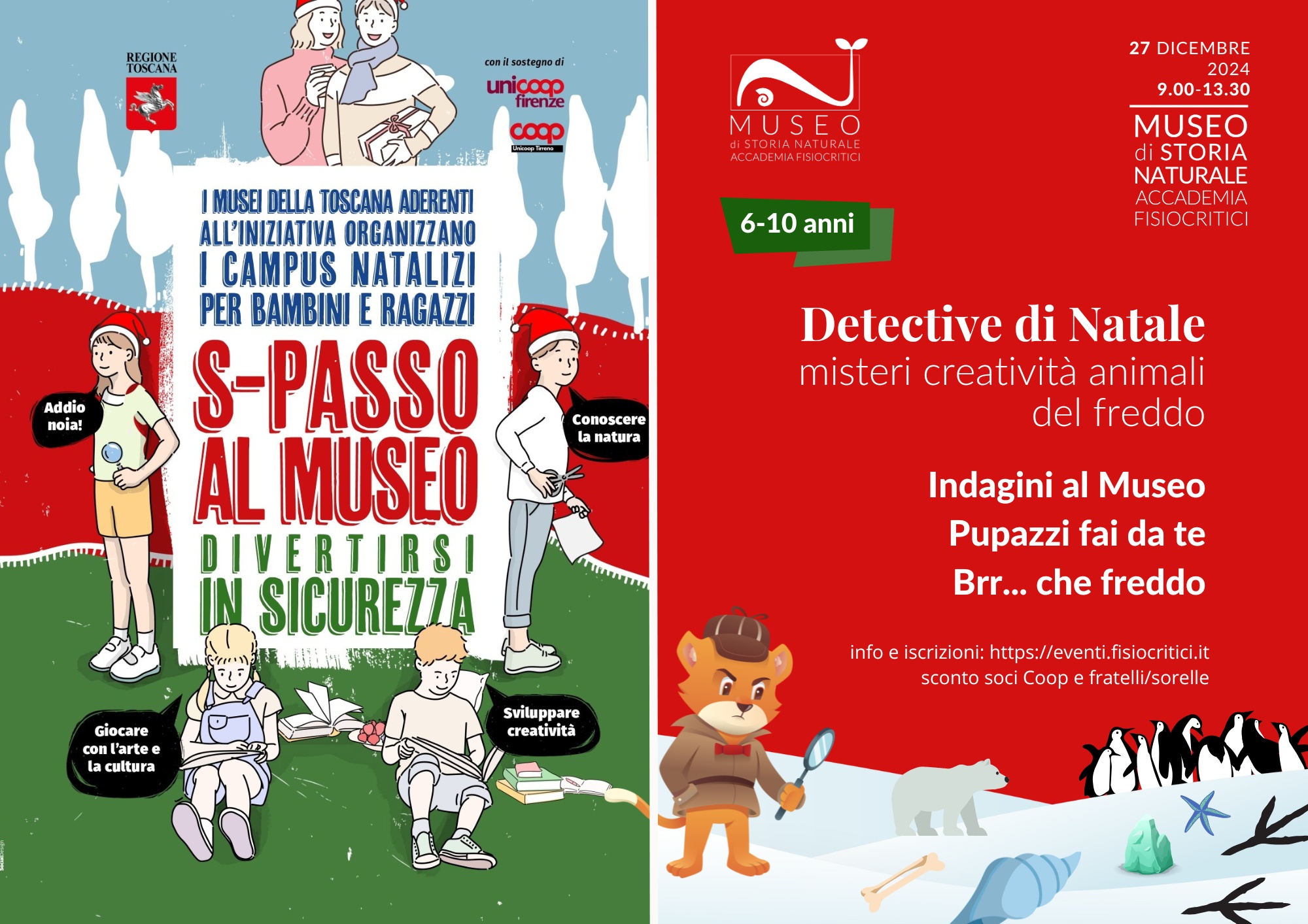 DETECTIVE DI NATALE: misteri, creatività, animali del freddo