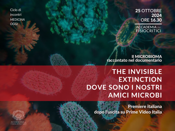 The Invisible Extinction Dove sono i nostri amici microbi