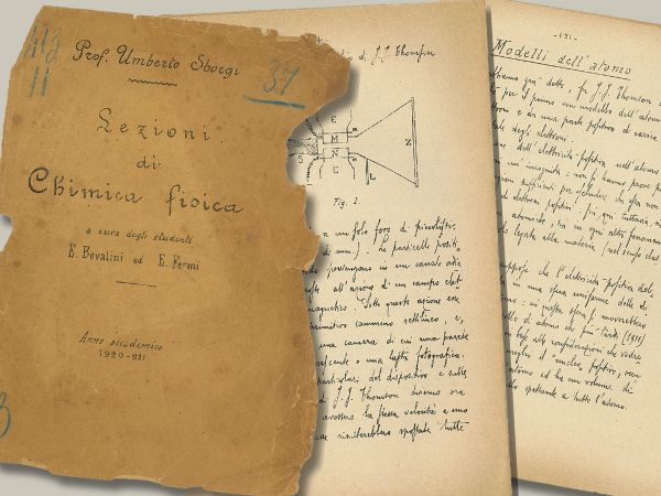 Enrico Bovalini, Enrico Fermi e il manoscritto ritrovato