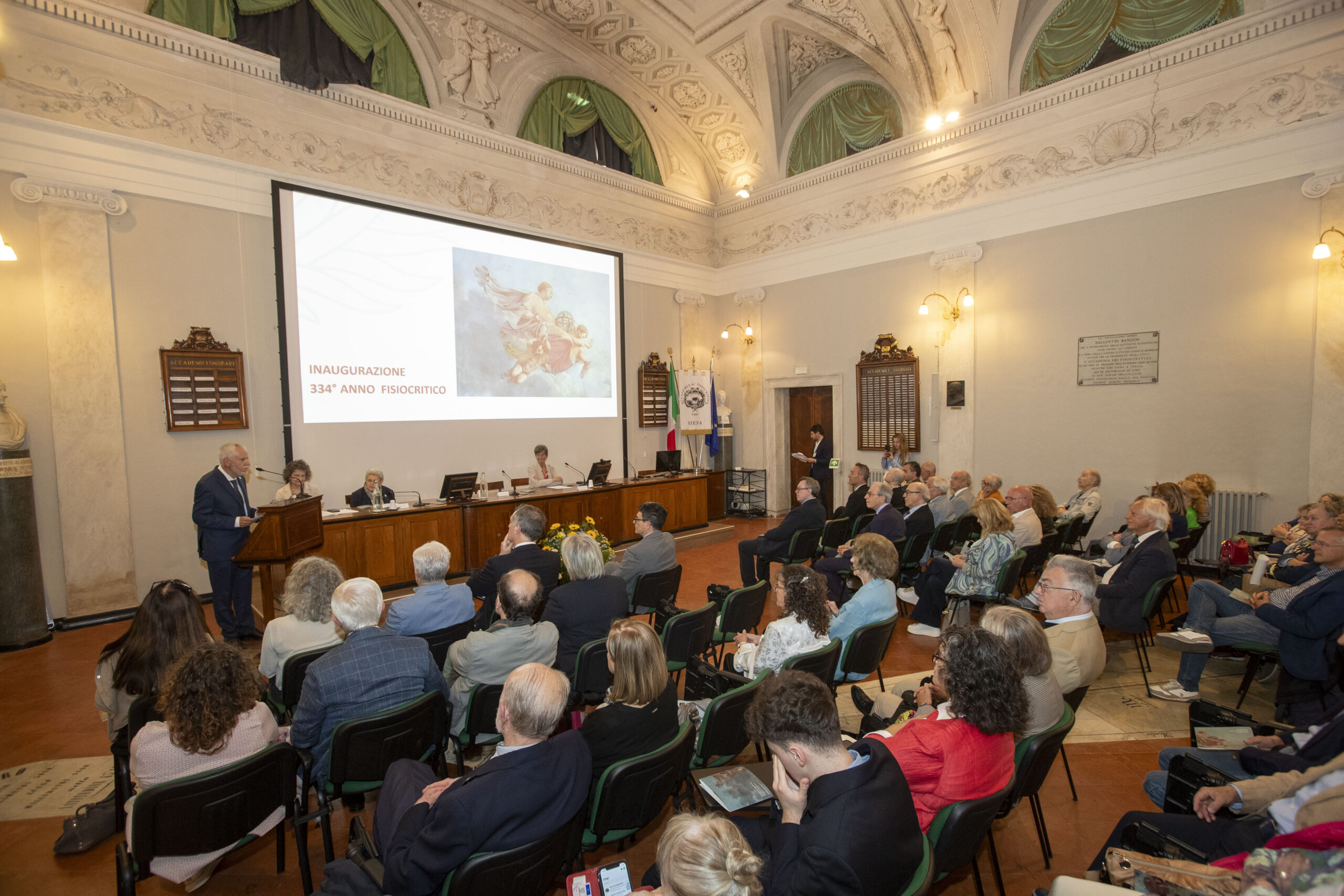 Inaugurazione 334° anno fisiocritico